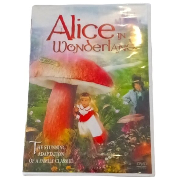 New & Sealed Alice in Wonderland DVD Sony Pictures 2010 Full Frame Subtitled - Picture 1 of 5